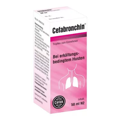 CEFABRONCHIN Orale dråper, 50 ml