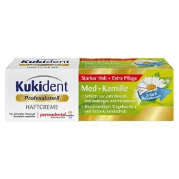 KUKIDENT Selvklebende krem Med+kamille, 40 g