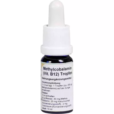 Metylkobalamin Vitamin B12 dråper (10 ml) Metylkobalamin Vitamin B12 dråper (10 ml)