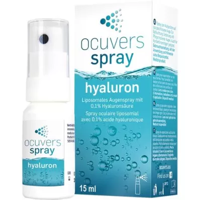 OCUVERS spray hyaluron øyespray med hyaluron, 15 ml