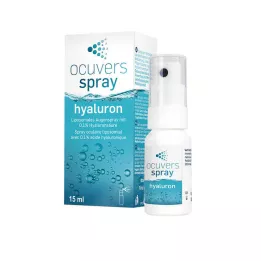 OCUVERS spray hyaluron øyespray med hyaluron, 15 ml