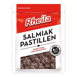 RHEILA Salmiakpastiller som inneholder sukker, 90 g