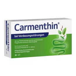 CARMENTHIN for fordøyelsesbesvær msr.soft caps. 42 stk
