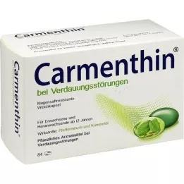 CARMENTHIN for fordøyelsesbesvær msr.soft caps. 84 stk