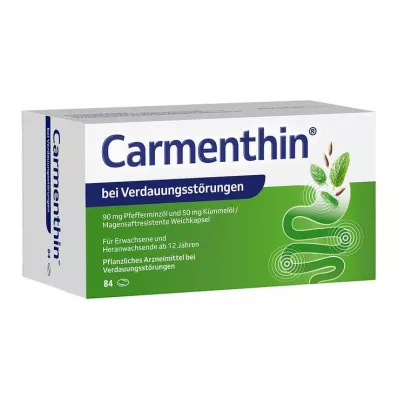 CARMENTHIN for fordøyelsesbesvær msr.soft caps. 84 stk