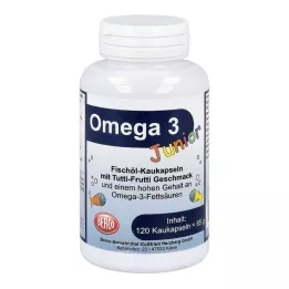 OMEGA-3 Junior Berco tyggbare kapsler, 120 stk