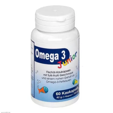 Omega 3 Junior Berco tyggekapsler, 60 stk Omega 3 Junior Berco tyggekapsler, 60 stk