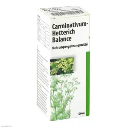 CARMINATIVUM Hetterich Balance orale dråper, 100 ml