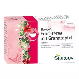 SIDROGA Wellness fruktte med granateple Filterpose, 20X2,0 g