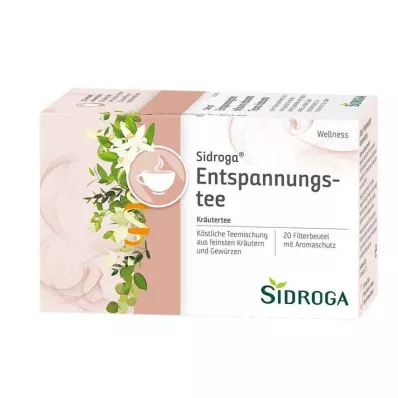 SIDROGA Wellness Relaxation Tea Filterpose, 20X1,75 g SIDROGA Wellness Relaxation Tea Filterpose, 20X1,75 g