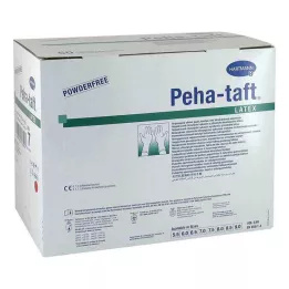 PEHA-TAFT lateks OP-hansker størrelse 7, 50X2 stk