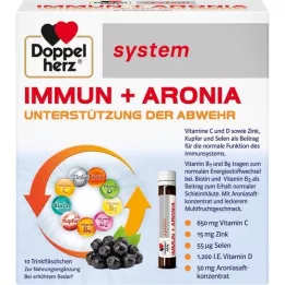 DOPPELHERZ Immun+Aronia systemampuller, 10 stk