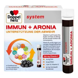 Doppelherz system Immune+Aronia ampuller, 10 stk