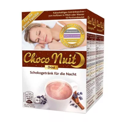 Choco Nuit god natt sjokoladedrikkepulver, 20 stk