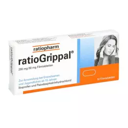 RATIOGRIPPAL 200 mg/30 mg filmdrasjerte tabletter, 10 stk