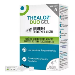 THEALOZ Duo Eye Gel, 30X0.4 g