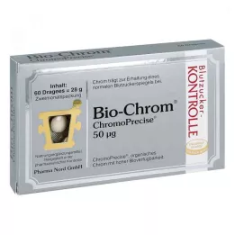 BIO-CHROM ChromoPrecise 50 μg Pharma Nord Smeltetabletter, 60 stk