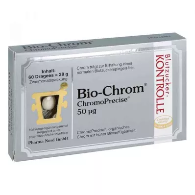 Bio Chrom Chromoprecise 50 [my]g dragéer (60 stykker)