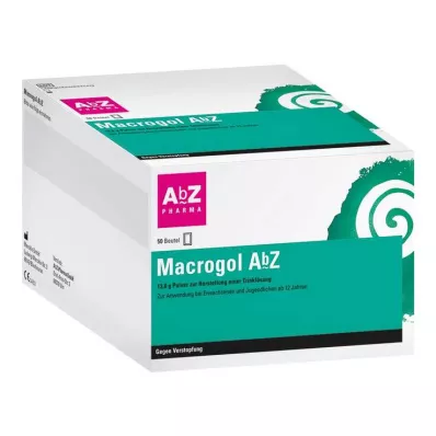 Macrogol AbZ pulver for fremstilling av mikstur, 50 stk