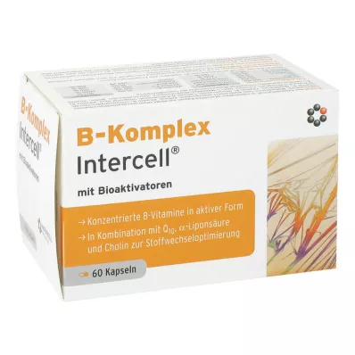 B-kompleks Intercell kapsler, 60 stk B-kompleks Intercell kapsler, 60 stk