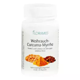 WEIHRAUCH CURCUMA Myrra Floramed kapsler, 60 kapsler