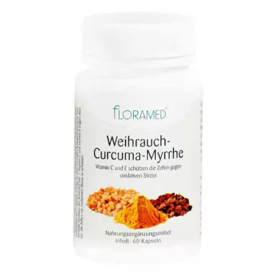 Frankincense Curcuma Myrra Capsules (60 stykker) Frankincense Curcuma Myrra Capsules (60 stykker)
