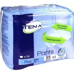 TENA PANTS pluss XS 50-70 cm ConfioFit engangsbukser, 14 stk