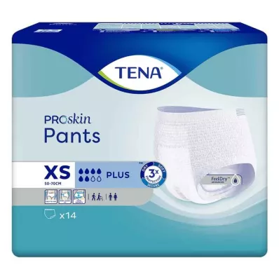 TENA Pants Plus XS for inkontinens, 14 stk TENA Pants Plus XS for inkontinens, 14 stk