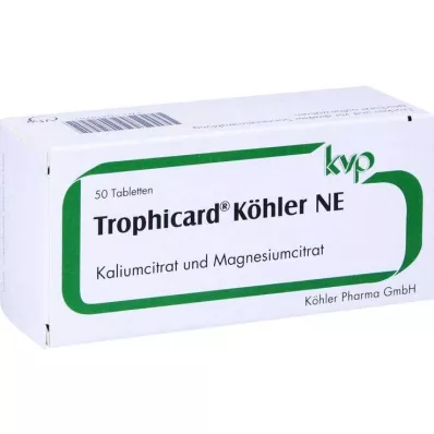 TROPHICARD Koehler NE Tabletter, 50 stk TROPHICARD Koehler NE Tabletter, 50 stk