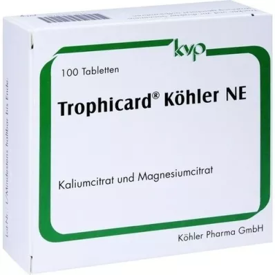 TROPHICARD Koehler NE Tabletter, 100 stk