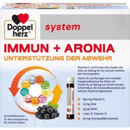 DOPPELHERZ Immun+Aronia systemampuller, 30 stk