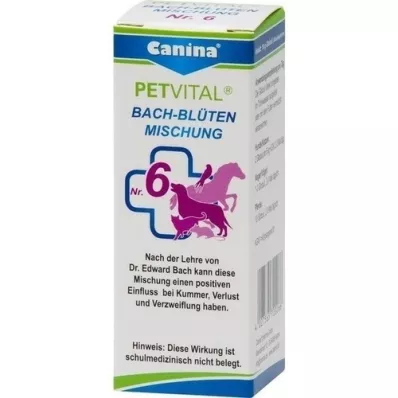 PETVITAL Bachs blomster nr. 6 Globules vet. 10 g