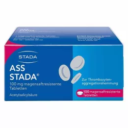 ASS STADA 100 mg enterotabletter, 100 stk