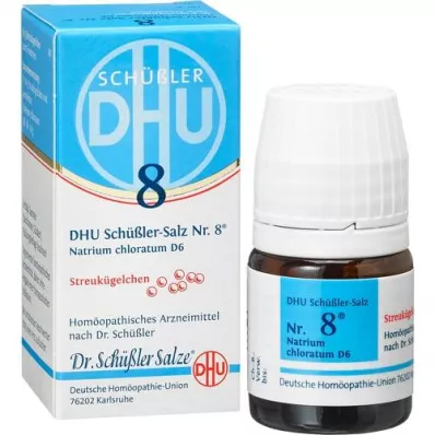 BIOCHEMIE DHU 8 Natrium chloratum D 6 globuler, 10 g