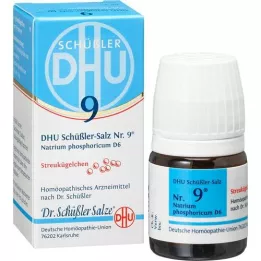 BIOCHEMIE DHU 9 Natrium phosphoricum D 6 globuler, 10 g