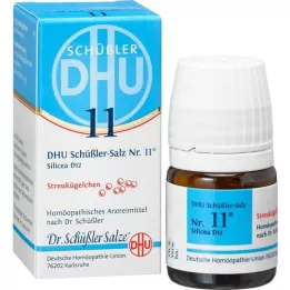 BIOCHEMIE DHU 11 Silicea D 12 kuler, 10 g