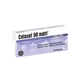 CEFASEL 50 nutri selentabletter, 60 stk