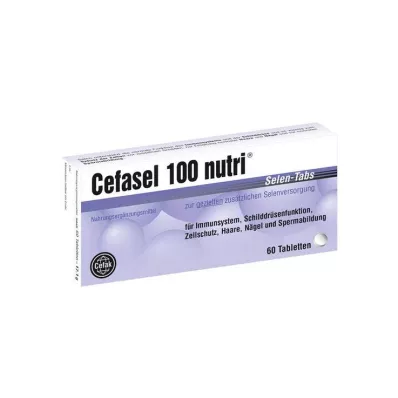 CEFASEL 100 nutri selentabletter, 60 stk