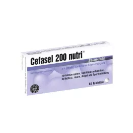 CEFASEL 200 nutri selen tabletter, 60 stk