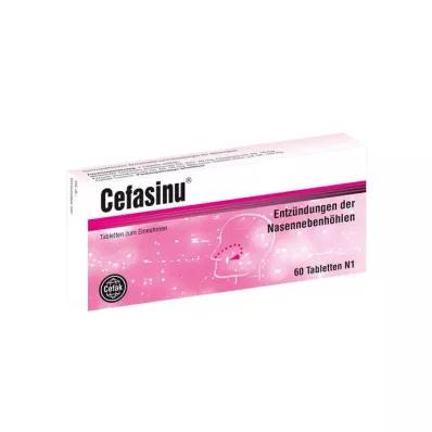 Cefasinu-tabletter, 60 stk Cefasinu-tabletter, 60 stk