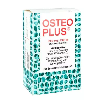 Osteoplus 1000mg/1000 internasjonale enheter (120 stk) Osteoplus 1000mg/1000 internasjonale enheter (120 stk)
