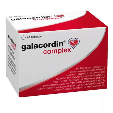 GALACORDIN komplekse tabletter, 60 stk GALACORDIN komplekse tabletter, 60 stk