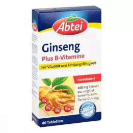 ABTEI Ginseng Plus B-vitamintabletter, 40 stk