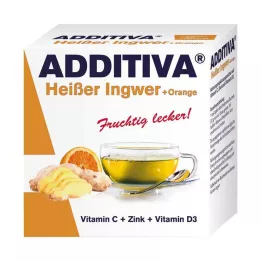 ADDITIVA varmt ingefær+appelsinpulver, 120 g