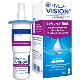 HYLO-VISION SafeDrop gel øyedråper, 10 ml