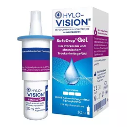 HYLO-VISION SafeDrop gel øyedråper, 10 ml