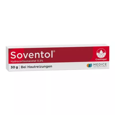 SOVENTOL Hydrokortisonacetat 0,5 % krem, 30 g