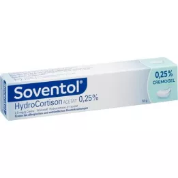 SOVENTOL Hydrokortisonacetat 0,25 % krem, 50 g