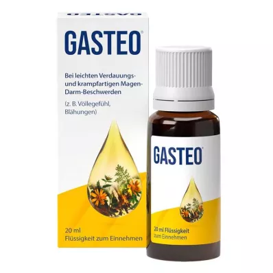 GASTEO Dråper for gastrointestinale plager, 20 ml GASTEO Dråper for gastrointestinale plager, 20 ml