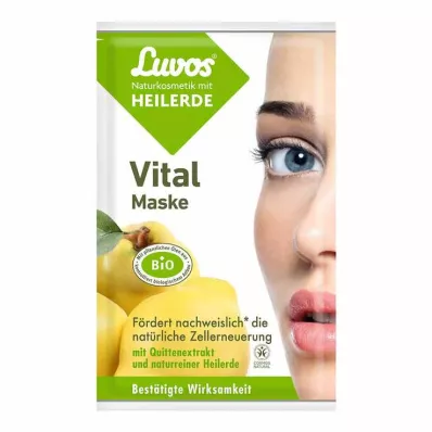 Luvos Natural Cosmetics Healing Clay Vital Mask, 2X7,5 ml Luvos Natural Cosmetics Healing Clay Vital Mask, 2X7,5 ml